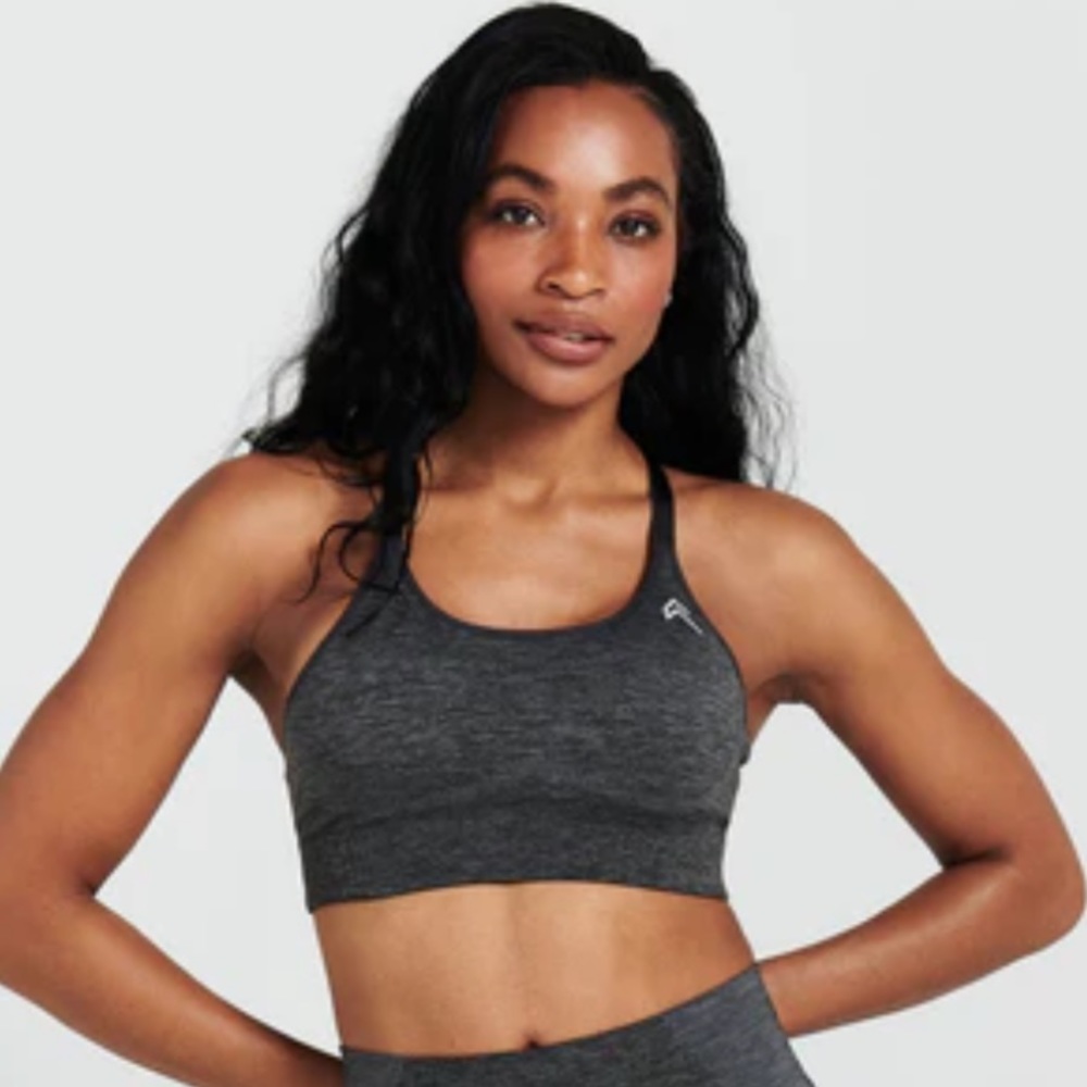Women's Gray Sports Bra